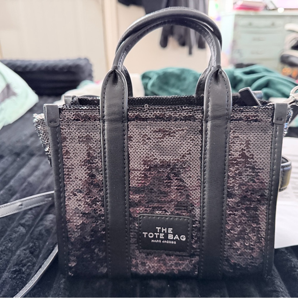 Marc Jacobs Glittering Black Tote